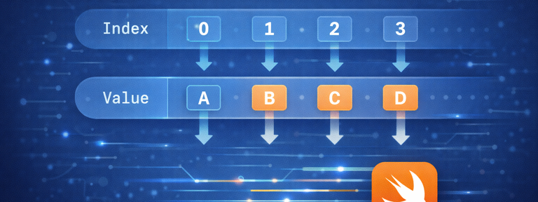 How to enumerate items in an array